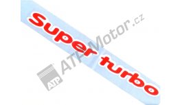 Decal SUPER TURBO LH