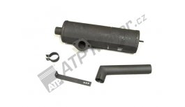 Exhaust silencer assy replaces for UNC-060