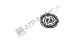 Emblem ZET oval for washer