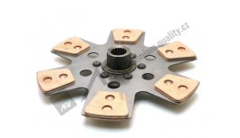 Travelling clutch plate d=280/18gr 7001-1175, 7001-1186, 7001-1198 ceramic AGS