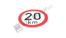 Manufacture´s max speed 20 km