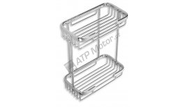 Two-tier rack small shallow