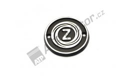 Emblem Z-25, Z-50S 95-5318 Aluminium