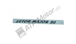 Side decal LH Major 80