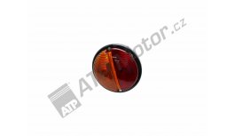 Tail lamp red/orange with number plate light LH