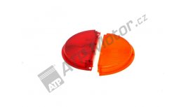 Rear lamp cover 2-part