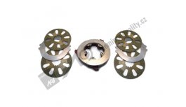Disc brake whith plate 8,75x6