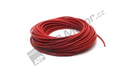 Kabel ohebný CYA 6 - rudý
