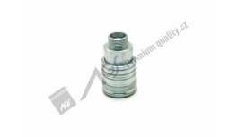 Quick coupling socket ISO 12,5 M22x1,5 without bolting for hose AGS