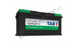 Akumulátor TAB  AGM Start - Sto12V 105AH 950A