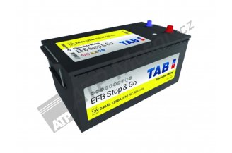 TAB12V240AHEFB: Akumulátor TAB  EFB Start -Stop 12V 240AH 1250A