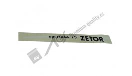 Nápis boční P Proxima 75 AGS