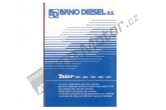 222212947: Katalog náhradních dílů motorů Z 5801-1201