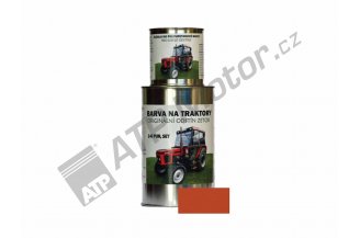 BARORANZPUR1: Barva oranžová polyuretan 1,25 kg