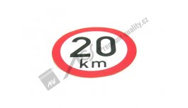 Konstrukční rychlost 20 km AGS