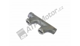 Exhaust manifold middle part