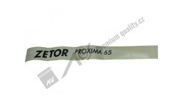 Nápis boční L Proxima 65 AGS