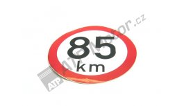 Manufacture´s max speed 85km