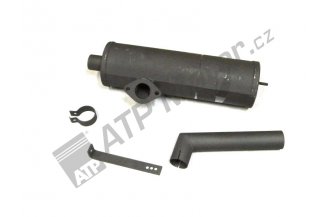 34070504: Výfuk kompletní dvojdílný UNC-060
