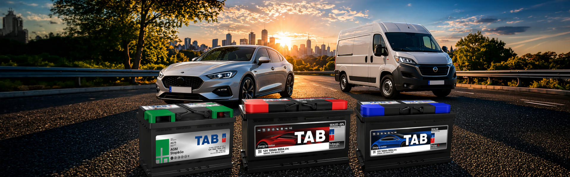 Akumulátorové baterie TAB