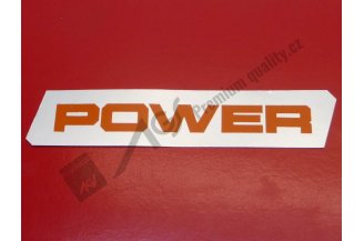 80802005: Štítek POWER L AGS