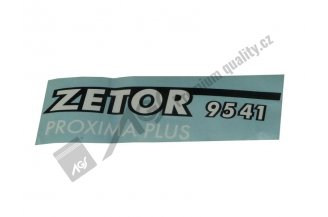 55802015: Nápis L 9541 AGS