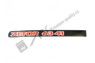 53802004: Nápis 6341 L AGS