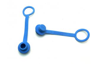 72114818M: ISO 12,5-Buchse Staubschutzkappe blau