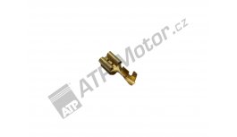 Objímka plochá F 6,3 s odbočkou M 6,3