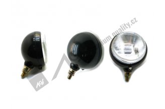 976716ASY: Headlamp metal asymmetric R2 LH d=158,00 mm 83-356-999 AGS *