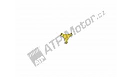 Mezikus pro 3 rychlospojky mosaz