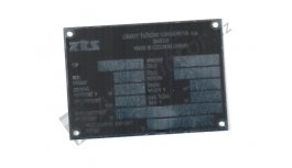 Production plate ZTS
