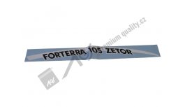 Nápis boční Forterra 105 FRT P AGS