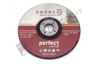 BK150x6: Kotouč brusný kov 150/6