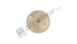 Odrazka bíla s otvorem d=80,00 mm