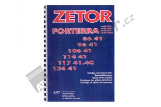 222212461: Katalog náhradních dílů FRT 8641-12441