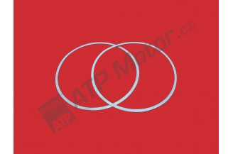 Z2533943.15: Podložka vymezovací 126x134x0,18 mm Fe