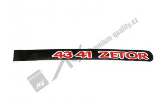 53802016: Nápis 4341 P AGS