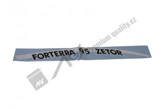 29802002: Nápis boční Forterra 95 FRT P AGS