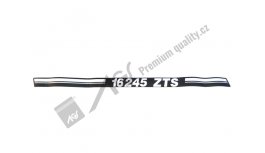 Nápis ZTS 16245 P AGS