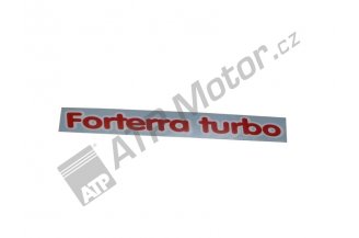 16802037: Decal Forterra turbo LH