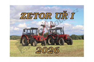 8883010542026: Kalendář nástěnný ZETOR UŘ I 2026