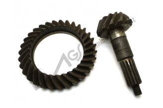 78170998AGS: Gear and bevel pinion t=13/31 30 km AGS