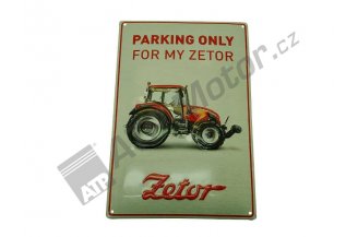 888501067: Tabulka místo pro můj ZET AJ