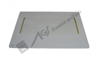 83368181 AGS: Heckscheibe beheizt 175 mm ZET, ZTS 8111-16145 AGS