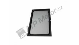 Dveře kompletní zasklené s klikou UNC-060