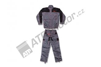 888405129: Two part overall grey ZET size 60-62
