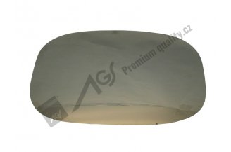 59116663SFE: Sklo zrcátka sférické 170x245 mm viz. 5911-6662-AGS