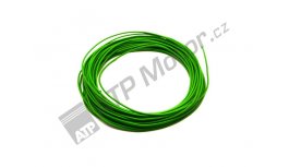Kabel ohebný zelený CYA 1,5mm