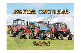 8883010532026: Kalendář nástěnný ZETOR CRYSTAL UŘ II 2026
